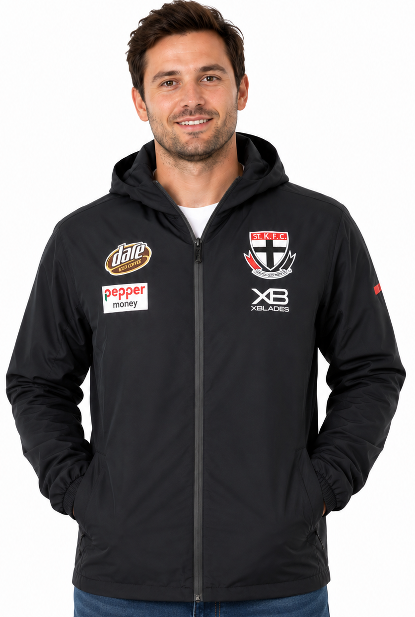 St Kilda Saints Mens AFL Wet Weather Jacket