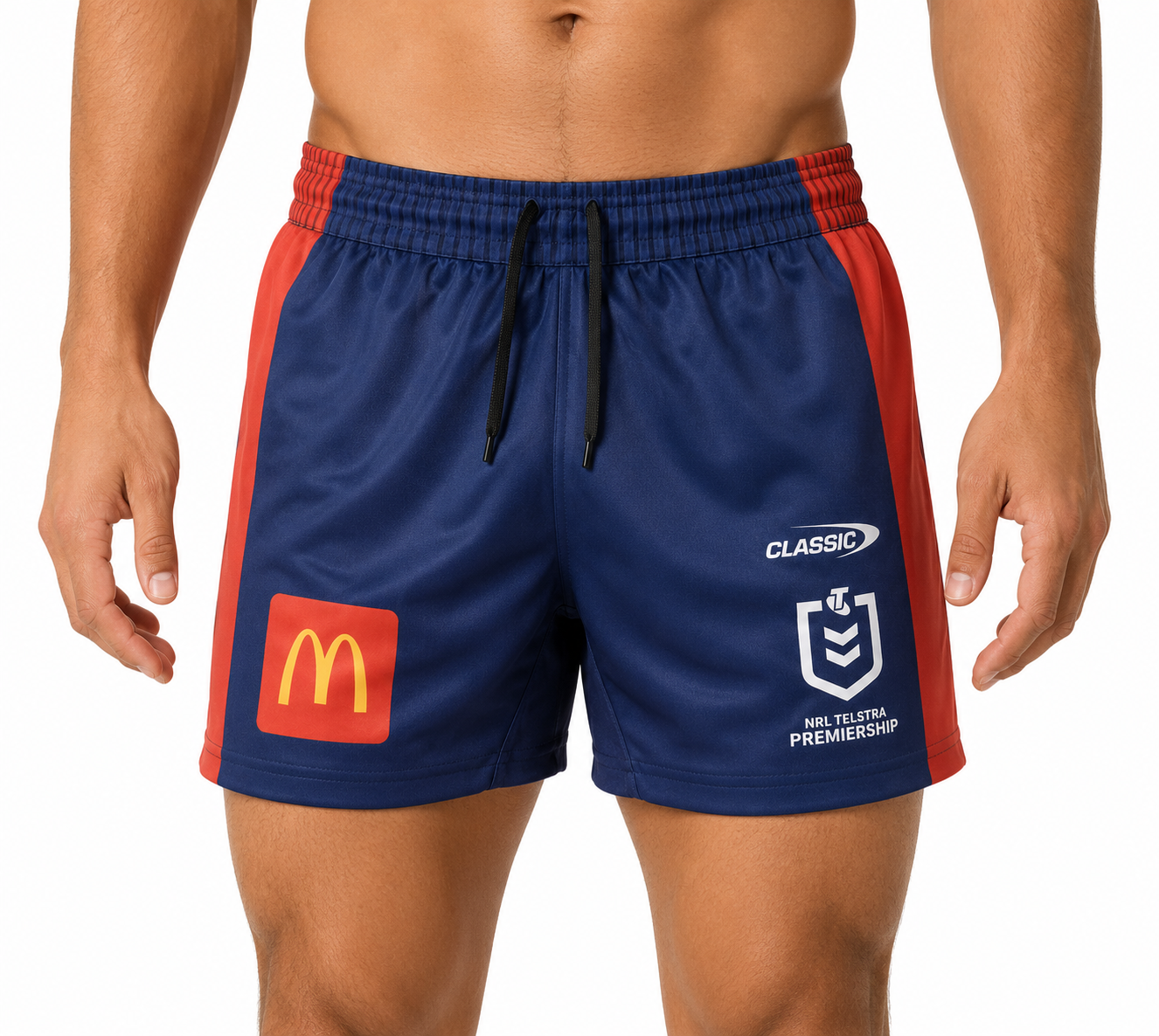 Newcastle Knights NRL Mens Home Playing Shorts