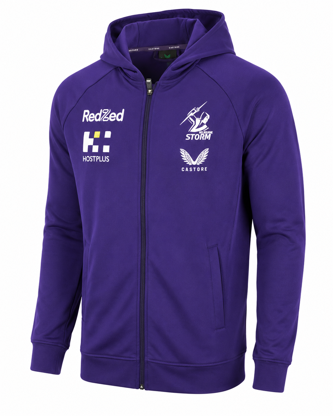 Melbourne Storm NRL Mens Training Zip Through Jacket