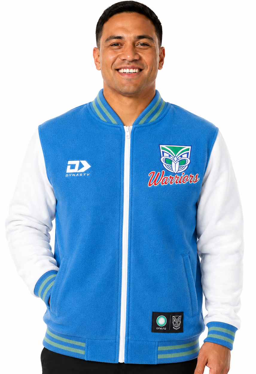 New Zealand Warriors 2026 NRL Mens Varsity Jacket