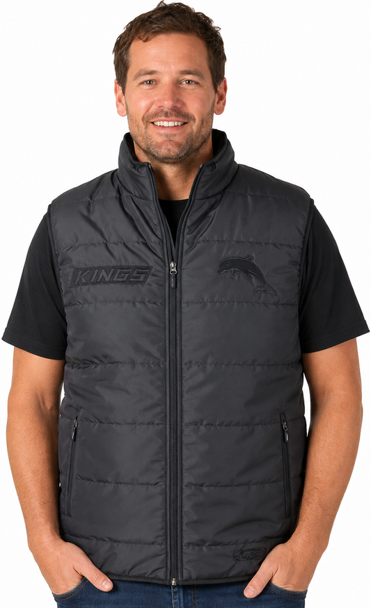 Redcliffe Dolphins NRL Mens Padded Vest