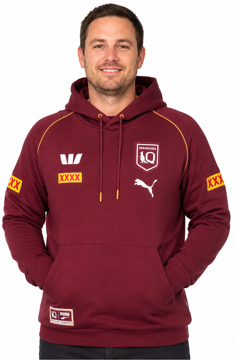 QLD Maroons 2026 State of Origin Mens Team Hoodie