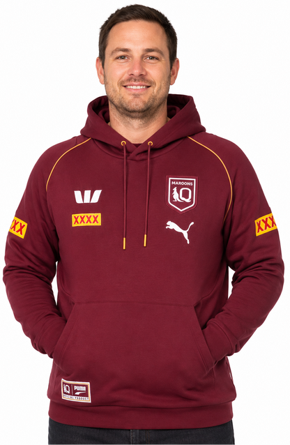 QLD Maroons 2026 State of Origin Mens Team Hoodie