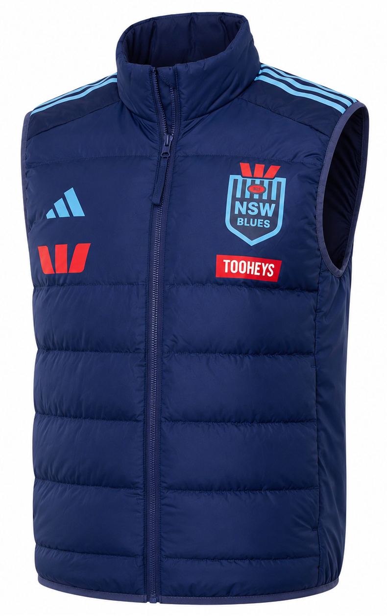 NSW Blues 2026 State of Origin Mens Vest Jacket