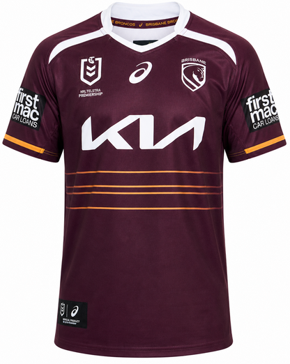 Brisbane Broncos 2026 NRL Mens Home Jersey