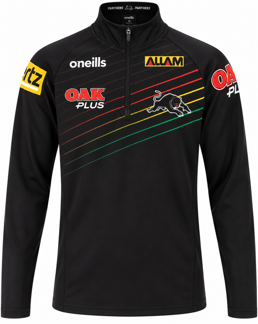 Penrith Panthers NRL Mens Half Zip Training Shirt