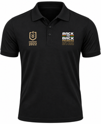 Penrith Panthers 2022 NRL Mens Tidwell Premiers Polo Shirt