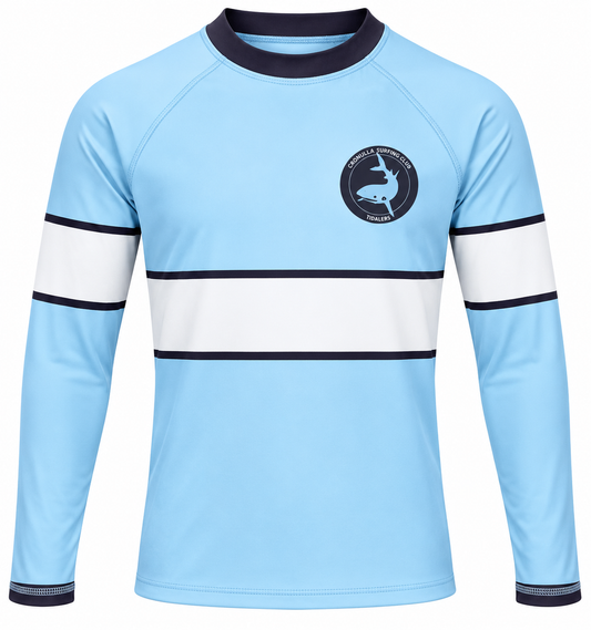 Cronulla Sharks NRL Mens Swim Rashie