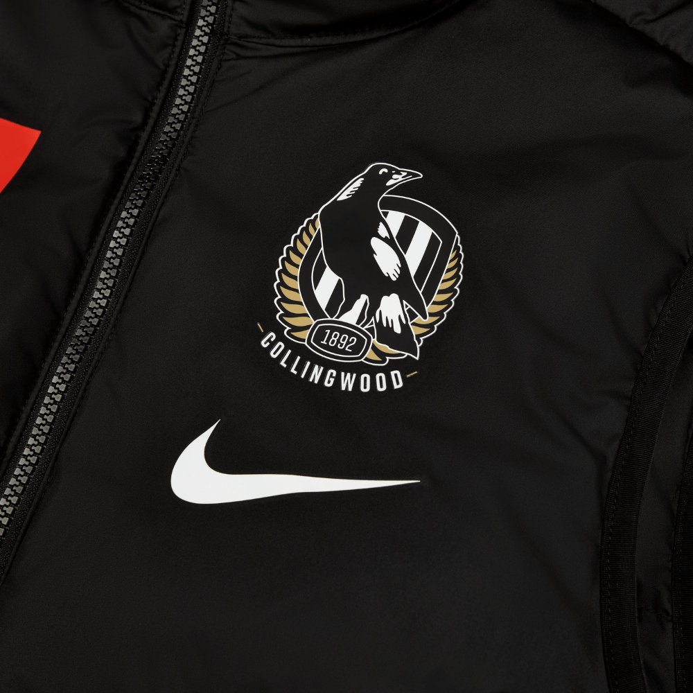 Collingwood Magpies 2026 AFL Mens Sideline Fill Vest