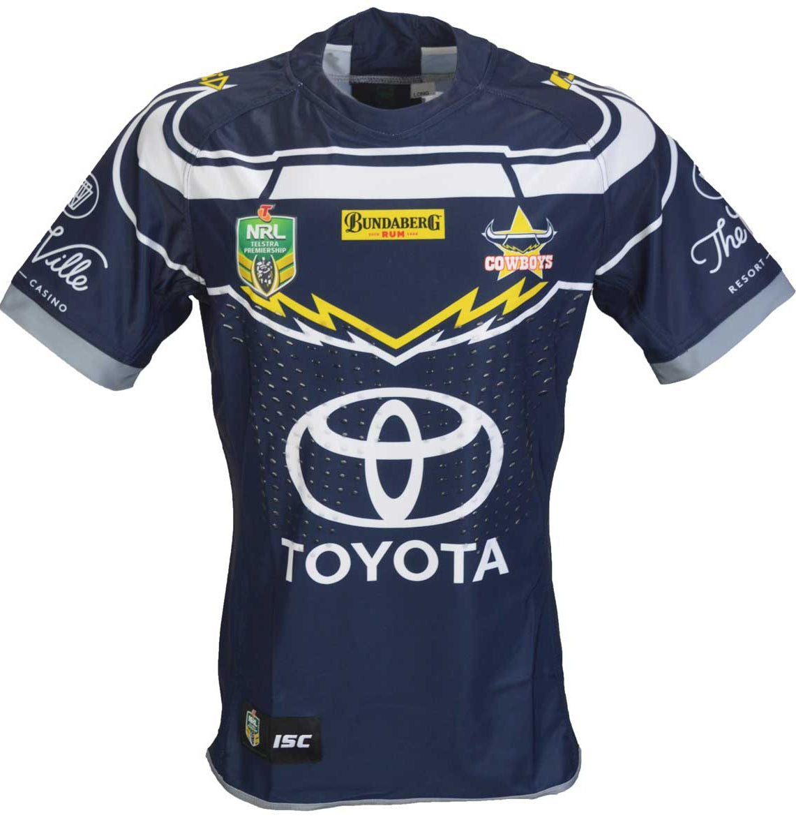 North Queensland Cowboys Player Issue Home Jersey