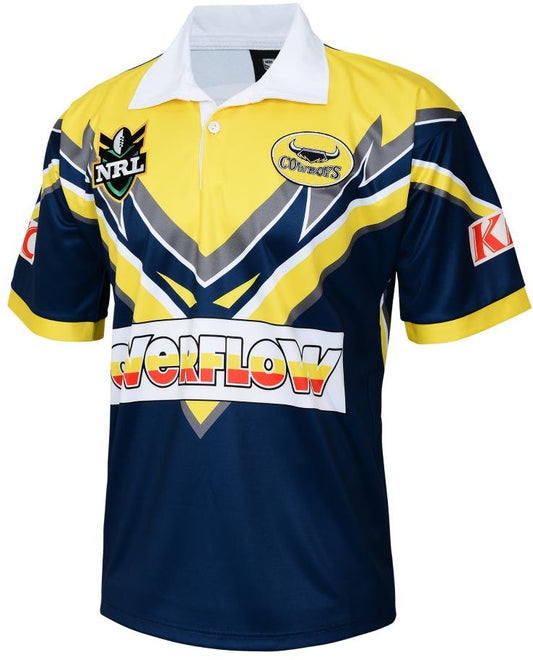 North Queensland Cowboys 2000 NRL Mens Away Retro Jersey