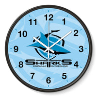 Cronulla Sharks NRL Wall Clock