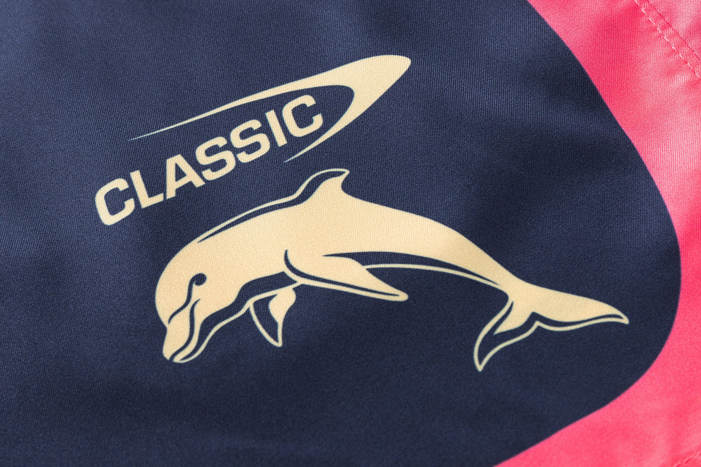 Dolphins 2026 NRL Ladies Navy Gym Training Shorts
