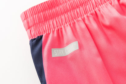 Dolphins 2026 NRL Ladies Pink Gym Shorts