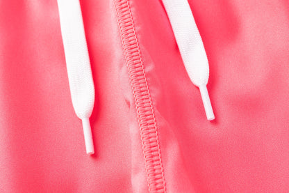 Dolphins 2026 NRL Ladies Pink Gym Shorts