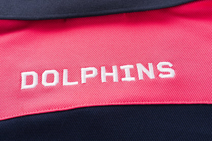 Dolphins 2026 NRL Mens Navy Media Polo Shirt