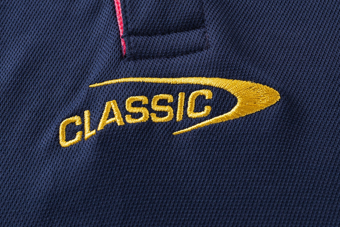 Dolphins 2026 NRL Mens Navy Media Polo Shirt