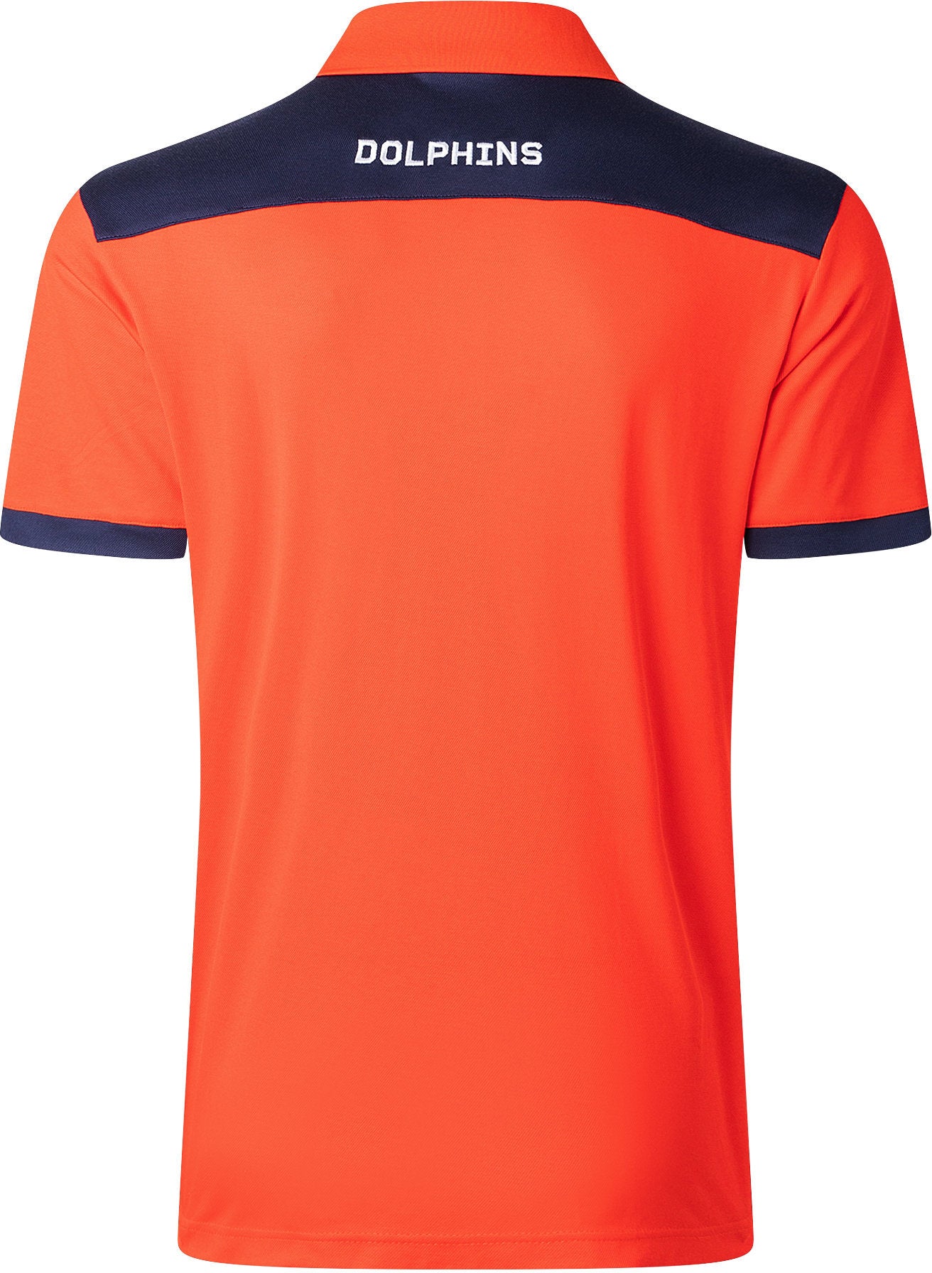 Dolphins 2026 NRL Mens Red Players Polo Shirt