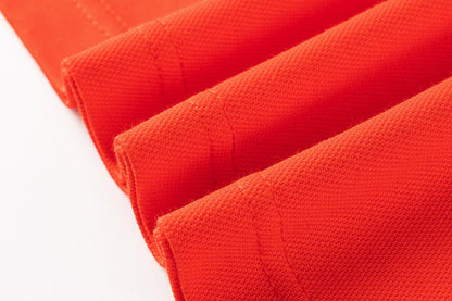 Dolphins 2026 NRL Mens Red Players Polo Shirt