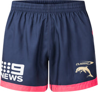 Dolphins 2026 NRL Mens Navy Gym Training Shorts