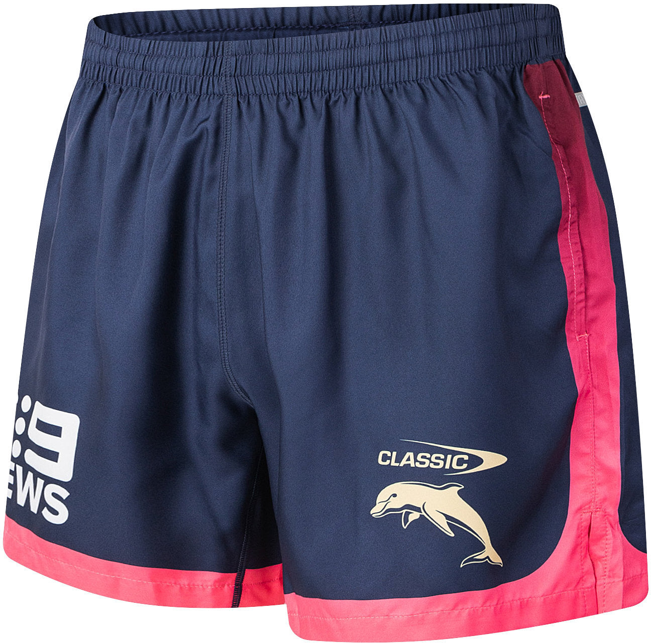 Dolphins 2026 NRL Kids Gym Training Shorts