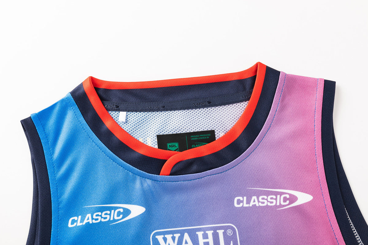 Dolphins 2026 NRL Kids Training Singlet