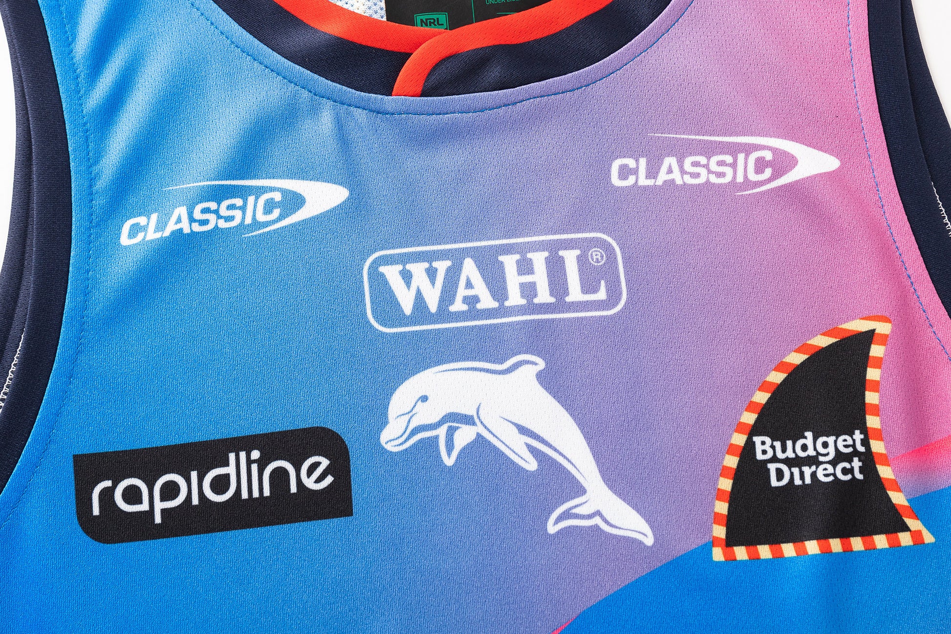 Dolphins 2026 NRL Mens Training Singlet