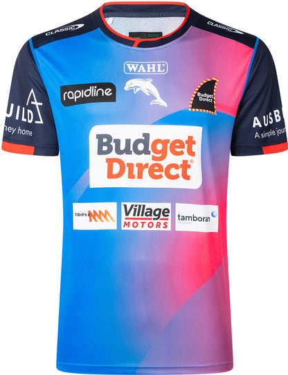 Dolphins 2026 NRL Mens Alternate Training Shirt
