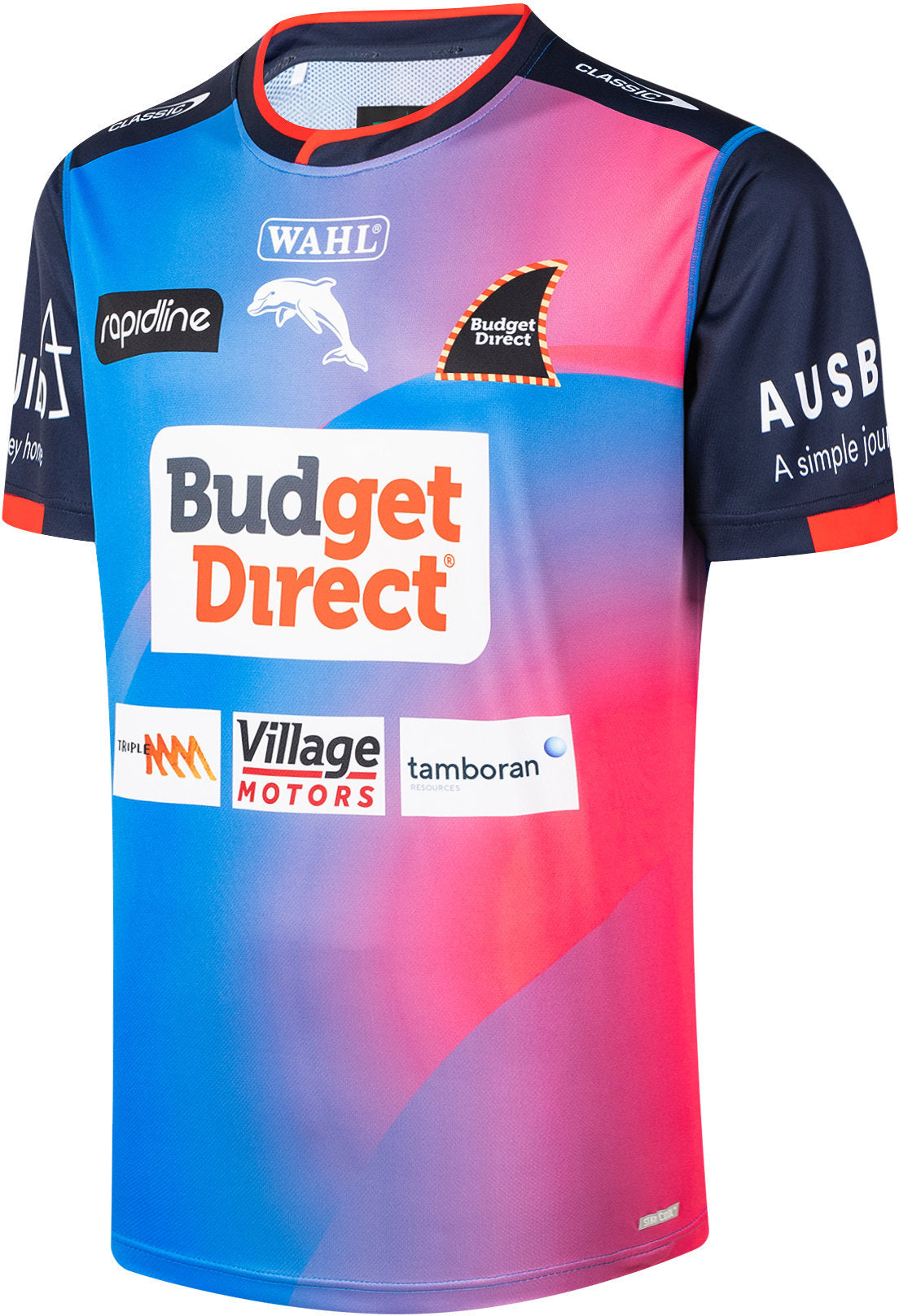 Dolphins 2026 NRL Mens Alternate Training Shirt