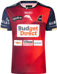 Dolphins 2026 NRL Mens Red Training Shirt