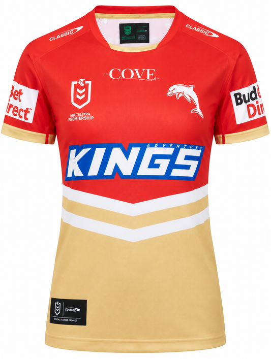 Redcliffe Dolphins NRL Ladies Home Jersey