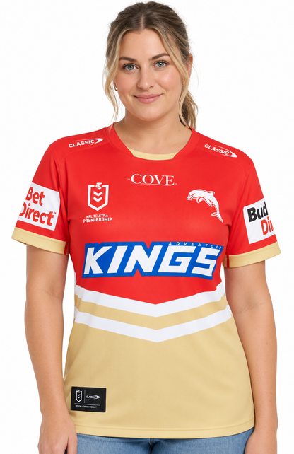 Redcliffe Dolphins NRL Ladies Home Jersey