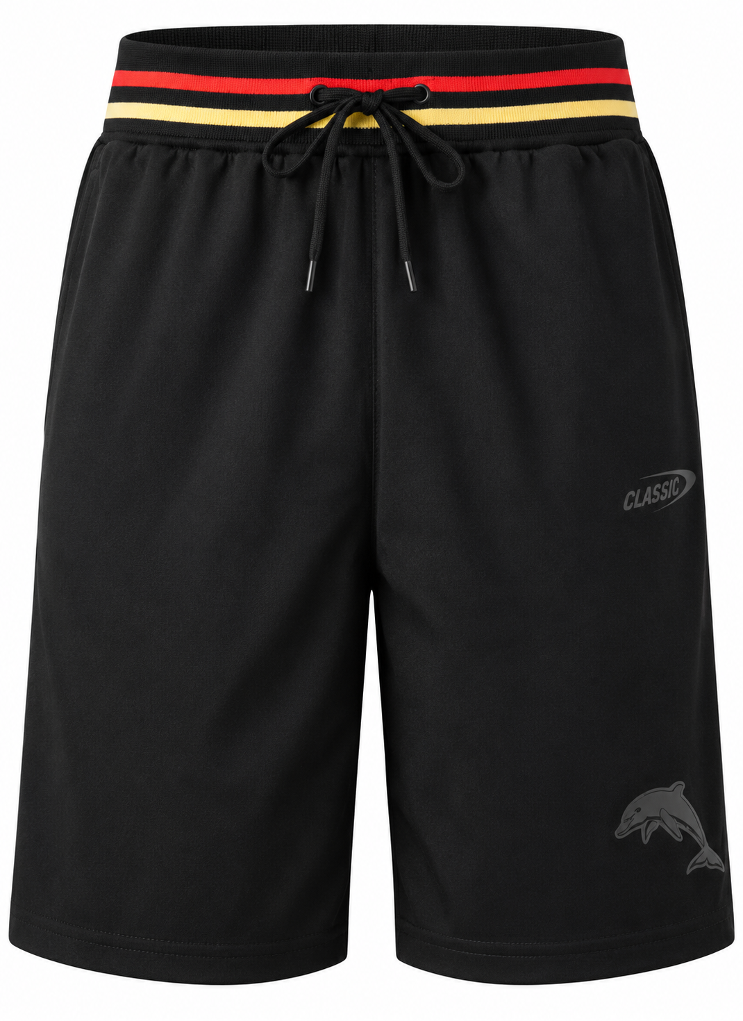 Redcliffe Dolphins NRL Mens Fleece Travel Shorts