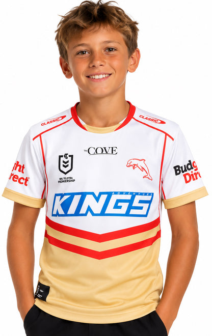 Redcliffe Dolphins NRL Kids Away Jersey