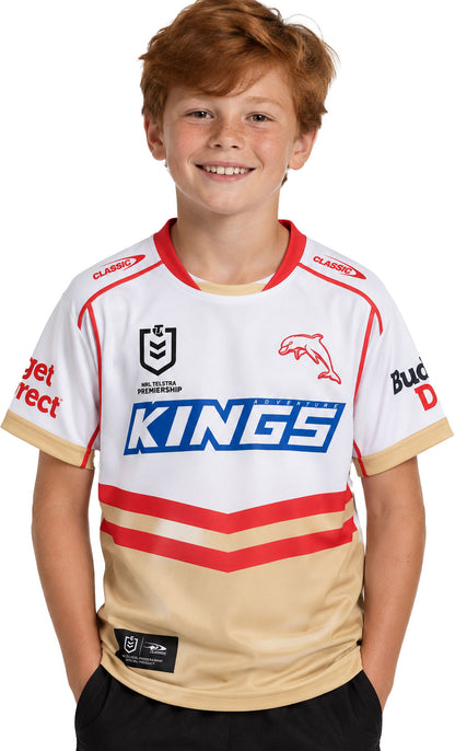 Redcliffe Dolphins NRL Kids Away Jersey