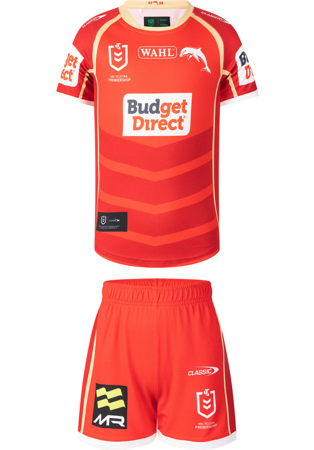 Dolphins 2026 NRL Toddler Home Jersey Set