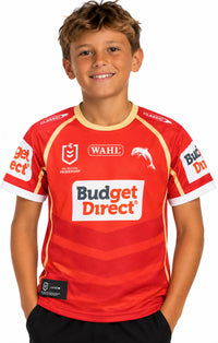 Dolphins 2026 NRL Kids Home Jersey