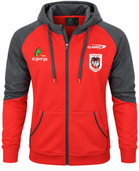 St George Dragons NRL Mens Full Zip Hoodie
