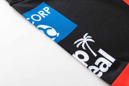 St George Dragons 2026 NRL Mens Black Team Polo Shirt