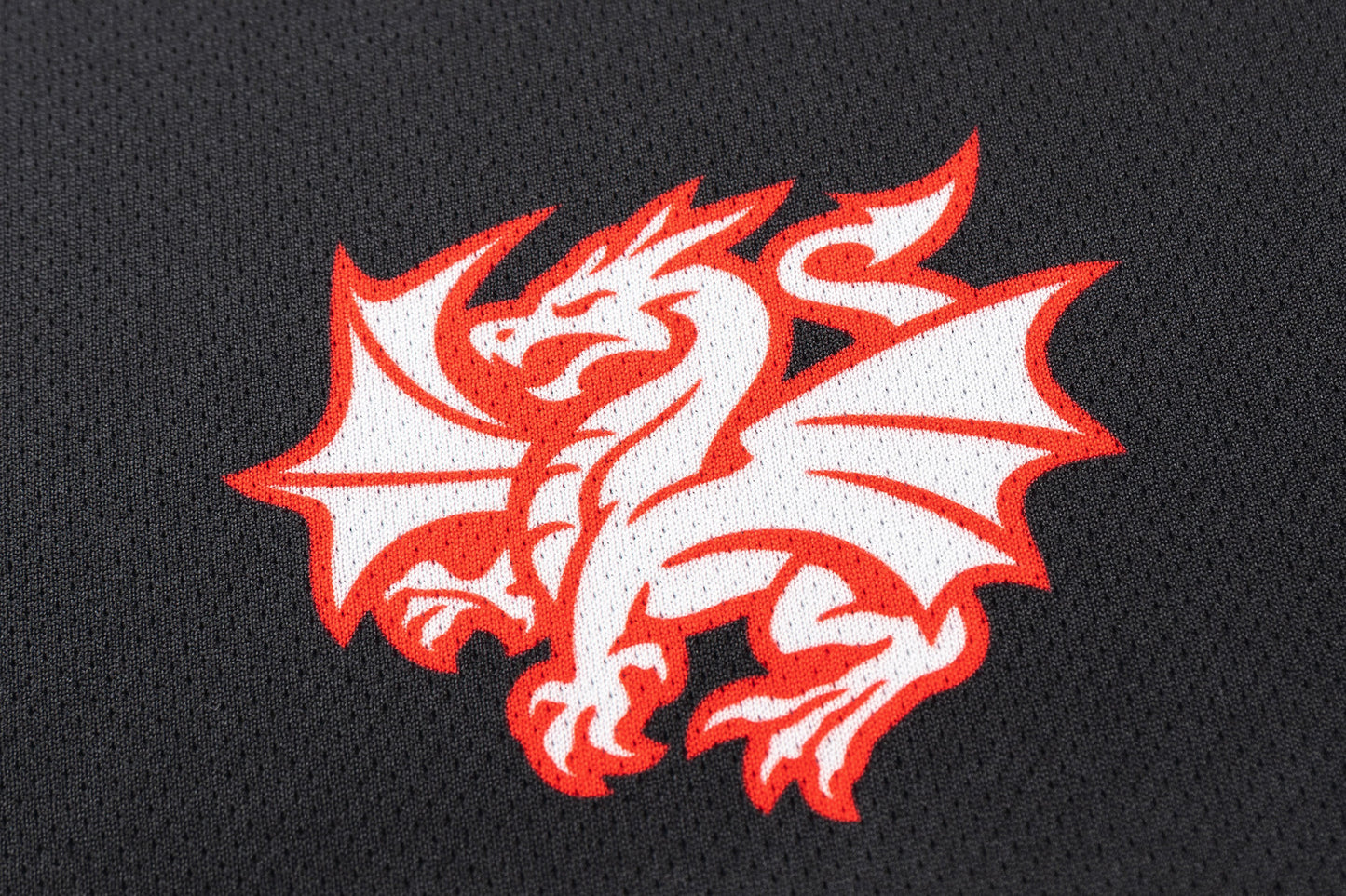 St George Dragons 2026 NRL Mens Black Team Polo Shirt