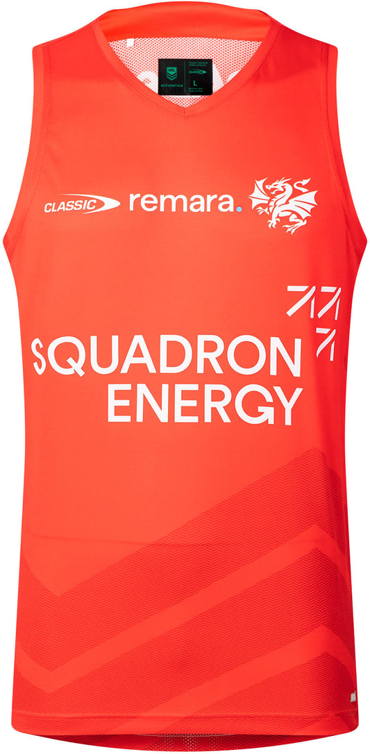 St George Dragons 2026 NRL Mens Red Training Singlet