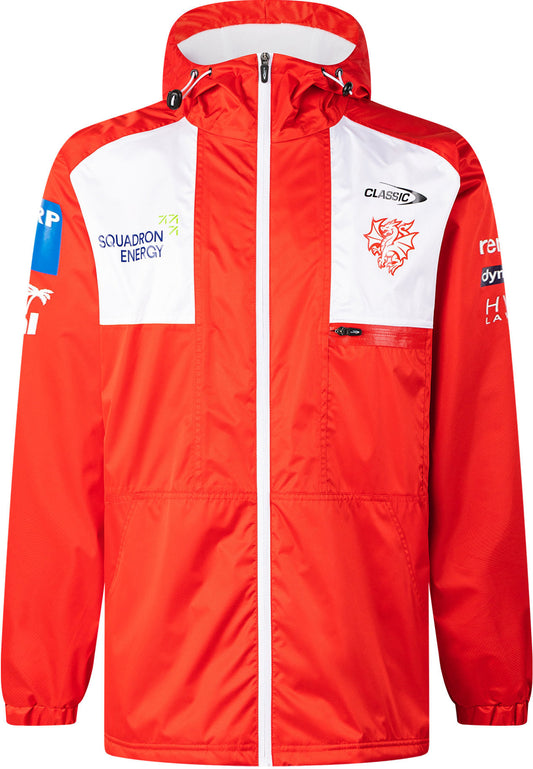St George Dragons 2026 NRL Mens Wet Weather Jacket