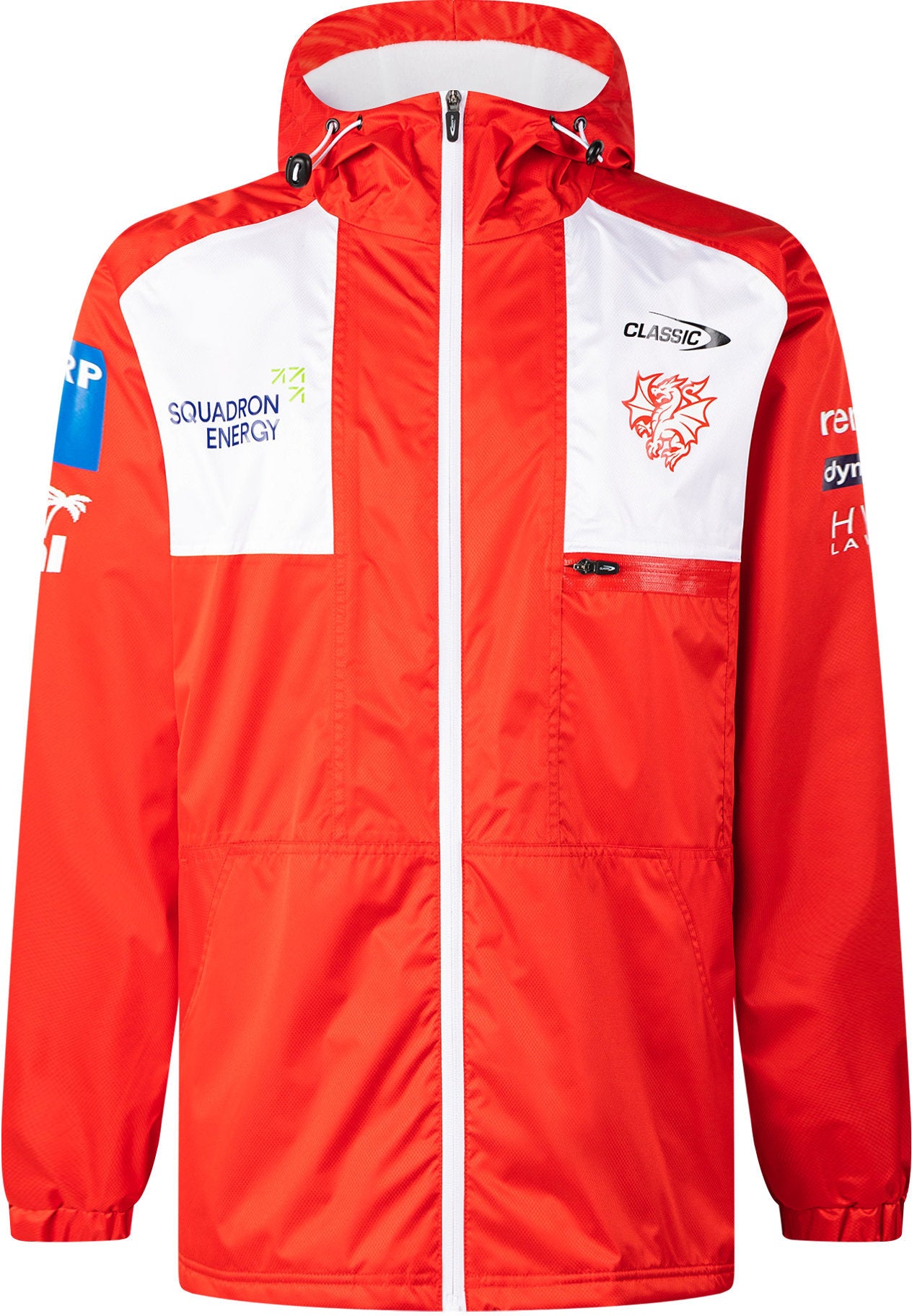 St George Dragons 2026 NRL Mens Wet Weather Jacket