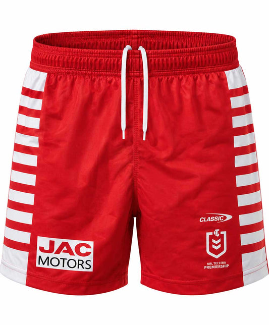 St George Dragons 2026 NRL Mens Alternate On Field Shorts