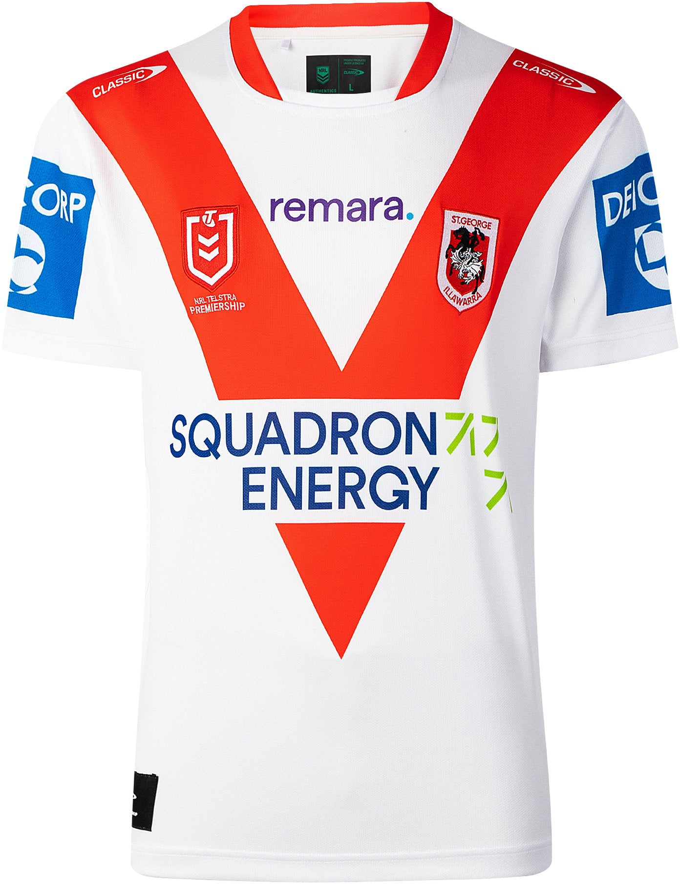 St George Dragons 2026 NRL Mens Home Jersey