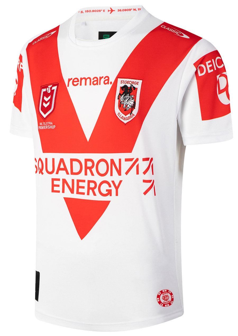 St George Dragons 2026 NRL Mens 'Fire & Ice' Vegas Jersey