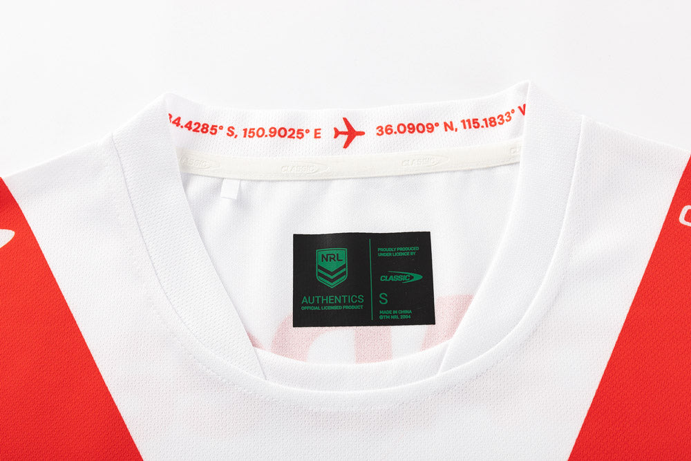 St George Dragons 2026 NRL Mens 'Fire & Ice' Vegas Jersey