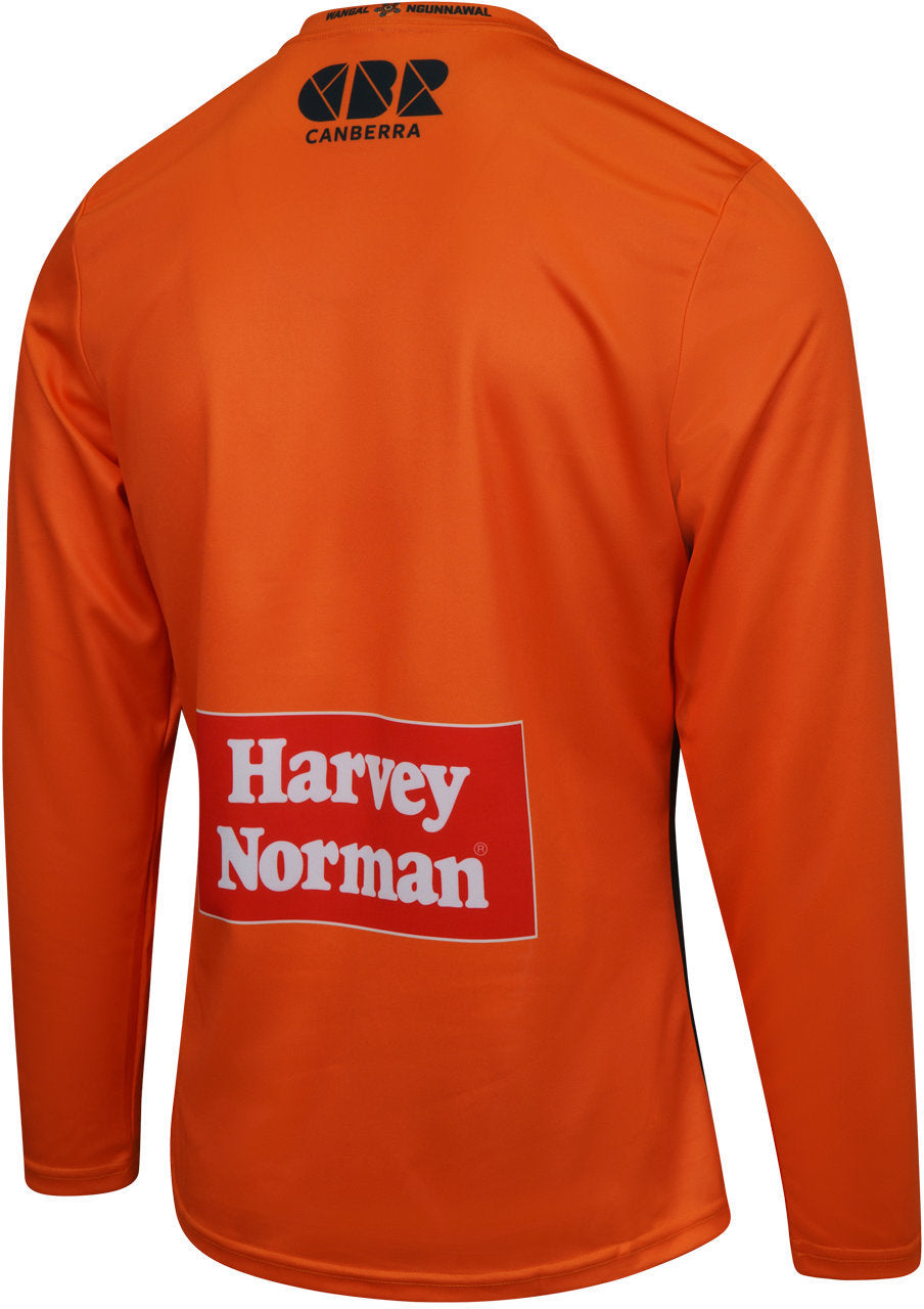 GWS Giants 2026 AFL Mens Long Sleeve Home Guernsey