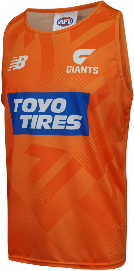 GWS Giants 2026 AFL Mens Training Singlet