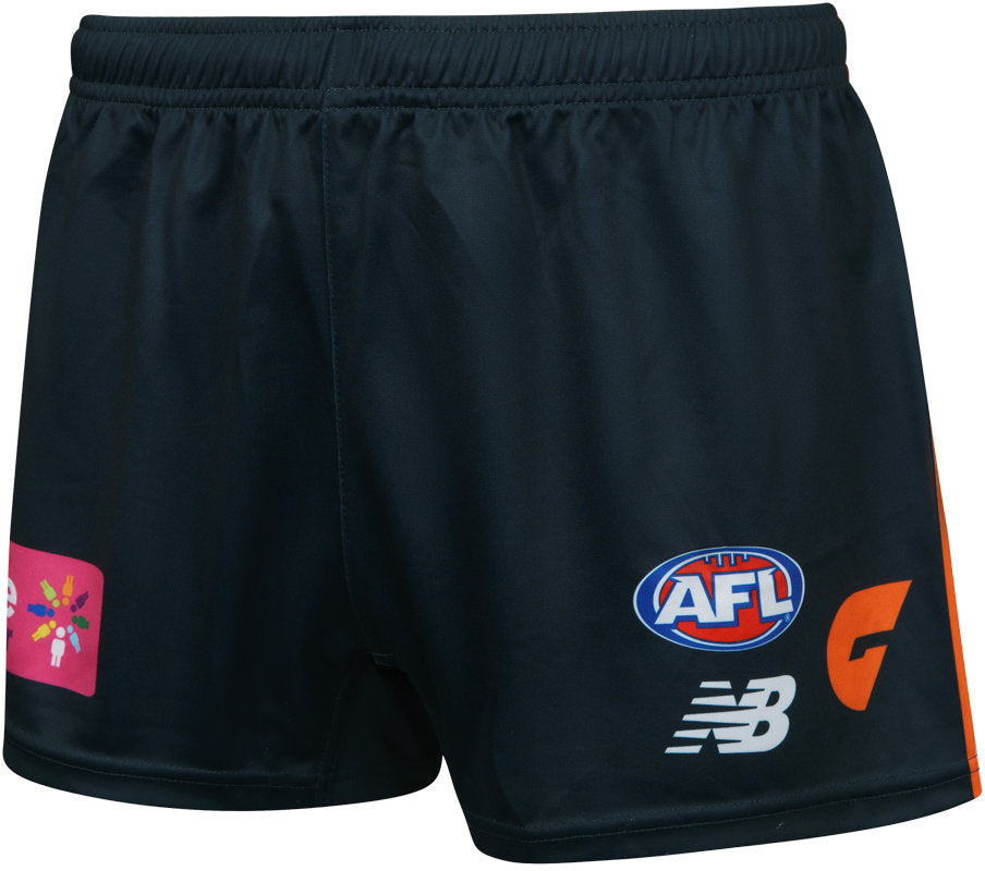 GWS Giants 2026 AFL Mens Home Shorts